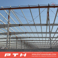 Instalación fácil Almacén de estructura de acero económico prefabricado fácil de la instalación